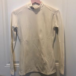 Under Armour cold gear long sleeve white top